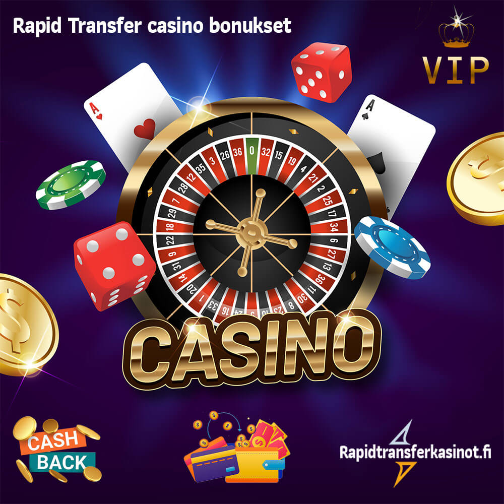 Kasinobonukset Rapid Transfer kasinoilla